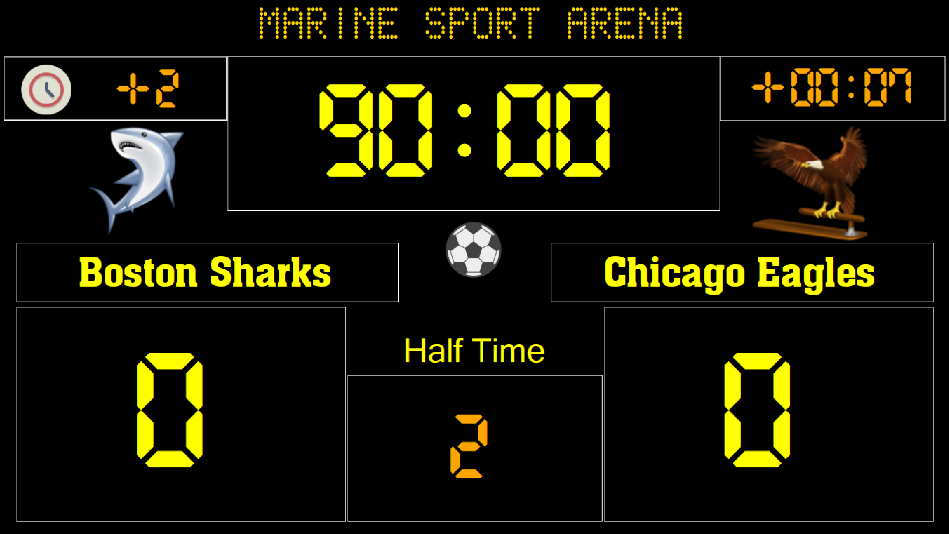 Eguasoft Soccer Scoreboard